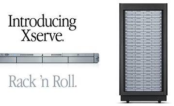 1U серверы Xserve от Apple