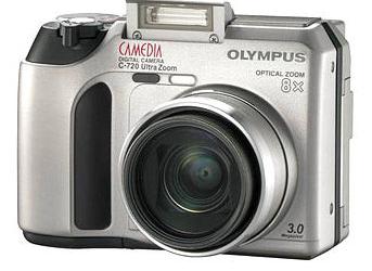 Olympus CAMEDIA C-720 Ultra Zoom: 3-мегапиксельная цифровая камера весом всего 340 г