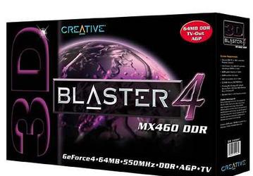 Creative 3d Blaster на GeForce4 MX460