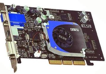 GeForce4 MX460 карта GLADIAC 517 VIVO от ELSA