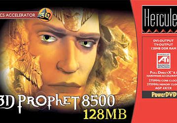 128 Мб карты серии 3D Prophet 8500 от Hercules