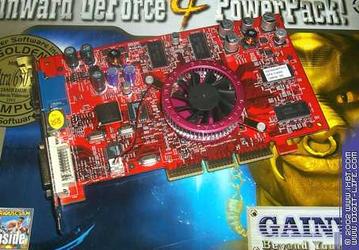 Линейка GeForce4 Ti4200 карт от Gainward