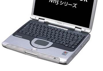 Ноутбук Evo Notebook N115 на 1,2 ГГц Mobile Duron