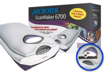 ScanMaker 6700 от Microtek с интерфейсами FireWire и USB