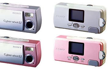 Миниатюрная 1,3-мегапиксельная камера Sony DSC-U10