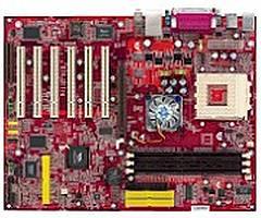 VIA KT400 плата KT4 Ultra от MSI