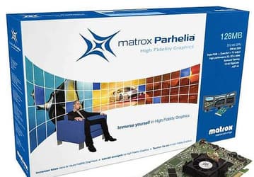 Matrox официально представила линейку графических карт Parhelia-512