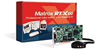 Новая видеомонтажная плата RT.X100 от Matrox