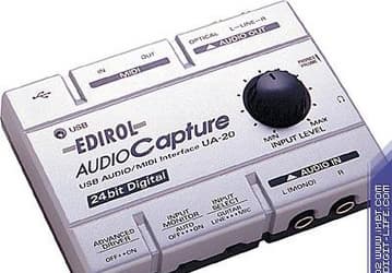 Roland EDIROL UA-20  USB audio/MIDI interface