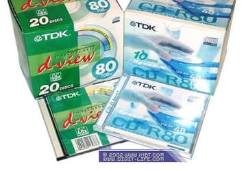 Фото дня: 48х диски CD-R от TDK