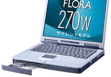Hitachi FLORA 270W: the first serial water-cooled notebook