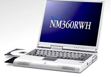 Ноутбук на 1,6 ГГц Mobile Pentium 4-M от IIYAMA