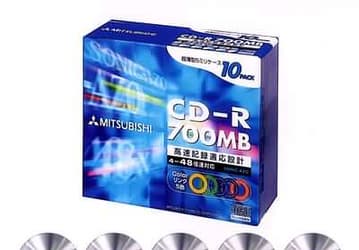 48х CD-R диски SONIC AZO от Mitsubishi