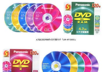 Новые DVD-RAM/DVD-R носители от Matsushita