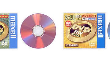Двусторонние 9,4 Гб DVD-R/-RW диски от Hitachi Maxell