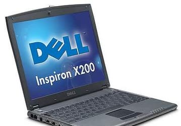 Ноутбук Inspiron X200 на 800 МГц ULV Mobile Pentium III-M от Dell