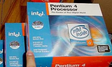 О четырех новых Pentium 4 в понедельник...