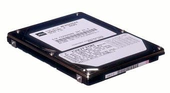 2.5-inch 60GB hard disk from Toshiba