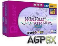 Leadtek announces WinFast A280 and WinFast A180 graphics cards on NVIDIA GeForce4 AGP 8x