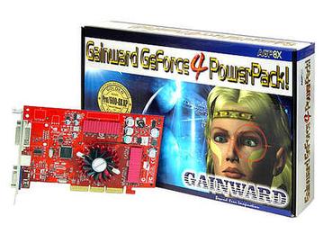 GeForce4 PowerPack! Pro/600-8X XP Golden Sample and other products from Gainward