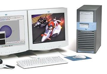 Hewlett-Packard x4000: dual-processor workstation on 2.8 GHz Intel Xeons
