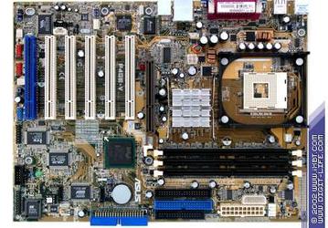 Фото дня: системная плата ASUS P4GE-V на чипсете i845GE