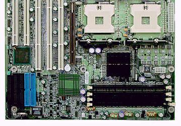 Двухпроцессорная Socket 604 платы PDPEA под Intel Xeon на чипсете Intel Placer