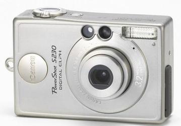 3-megapixel Canon PowerShot S230