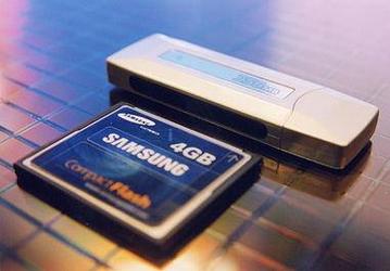 90 нм техпроцесс и 2 Гбит чипы NAND флэш-памяти от Samsung Electronics