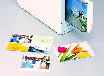 A miniature vertical DPP-EX5 photoprinter from Sony