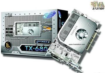 New TX-680 graphics card on GeForce 4 MX 440-8X from Triplex