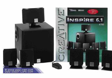 Creative announces Inspire 6.1 6700 with Dolby SurroundEX support