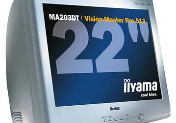 Новый 22-дюймовый CRT монитор Vision Master Pro 513 от IIYAMA  - в России