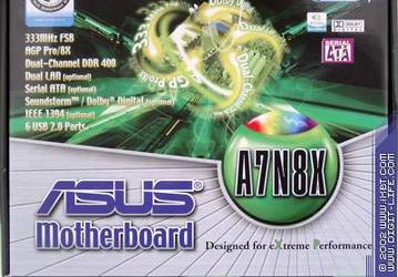Photo of the day: ASUS A7N8X AGP 8x mobo on nForce 2