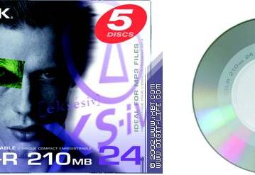 Новый 8-сантиметровый CD-R диск от TDK