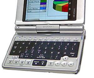 Ceatec 2002: новинка в серии Linux PDA Zaurus от Sharp с VGA экраном