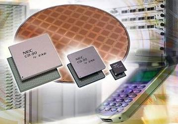NEC Electronics will accept orders for 90-nm chips production