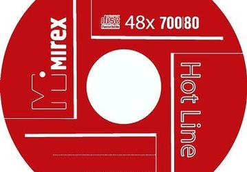 Новые 48-скоростные диски CD-R от Mirex