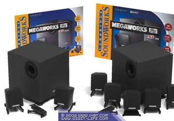 Новые акустические системы MegaWorks THX 5.1 550 и MegaWorks THX 2.1 250D от Creative