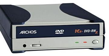 Archos announces external DVD-RW drive