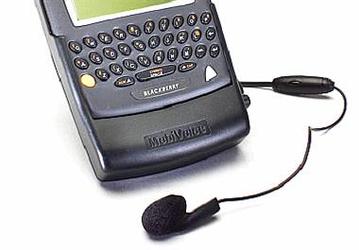 Приставка MobiVoice от CYBIT для PDA BlackBerry 957/857
