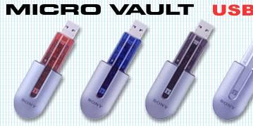 Sony Micro Vault: теперь – с интерфейсом USB 2.0