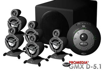 Klipsch ProMedia GMX D-5.1: new 5.1-ch. sound system from Klipsch
