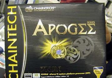 Платы на NVIDIA nForce2  - в серии Chaintech Apogee