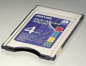 Картовод от Hitachi Maxell с интерфейсом PC Card