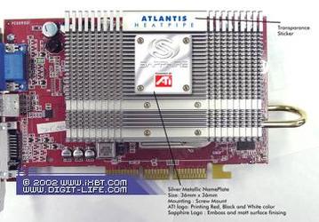 Sapphire Technology releases the top-end coolerless Ultimate Radeon 9700 Atlantis Pro