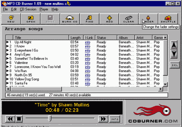 Мультимедиа: MP3 CD Burner v.1.48