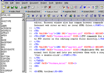 Текстовые редакторы: EditPlus v.2.30