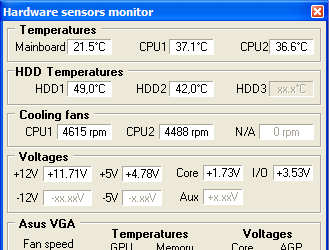 Диагностика: Hmonitor v.4.2.5.2