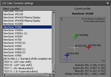Утилиты: LCD Color Corrector v.0.9.5